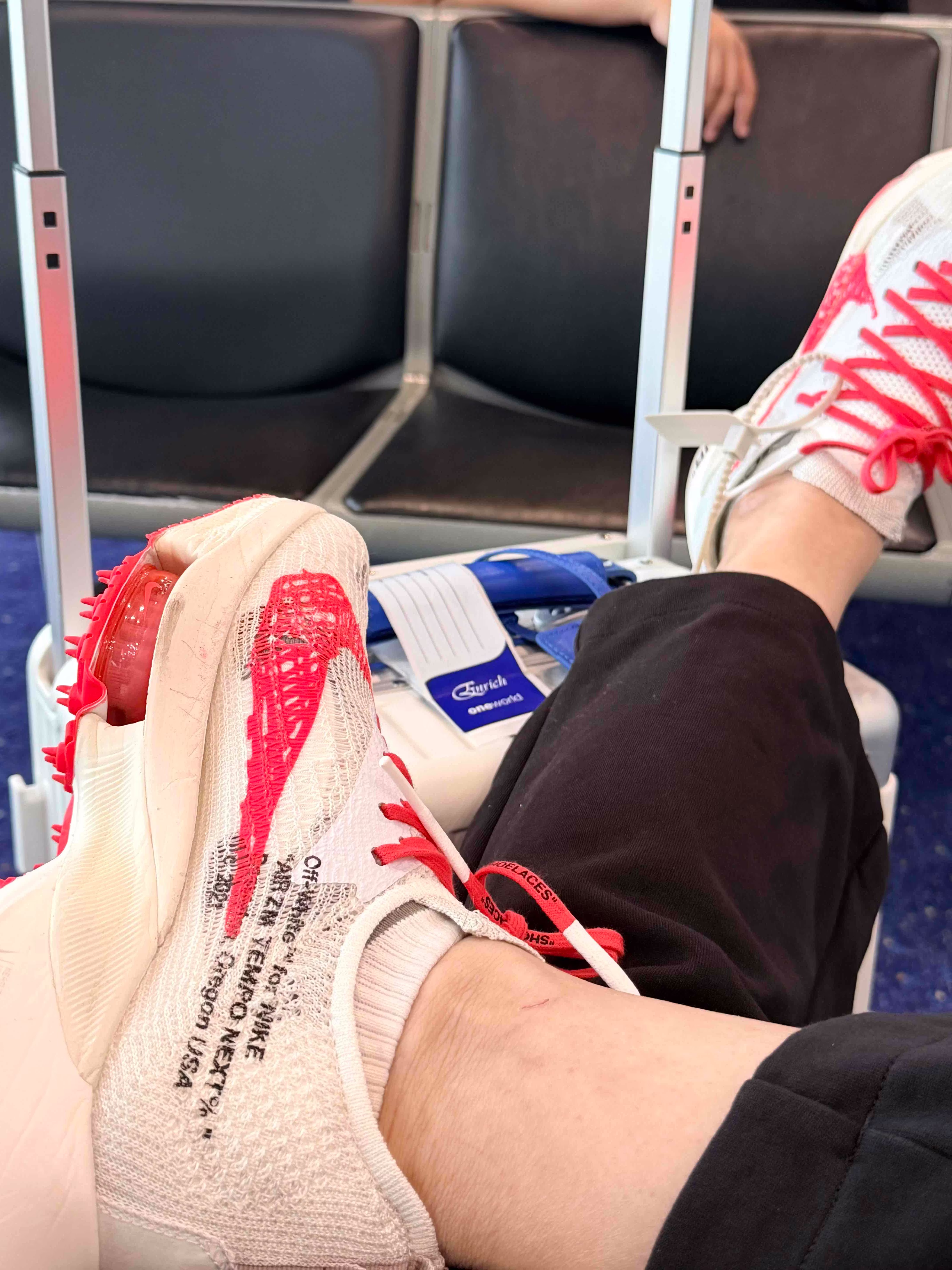 Off-White x Nike Air Zoom Turbo Next% Flyknit 'White' CV0697-100 Off-White x Nike Air Zoom Turbo Next% Flyknit 'White' CV0697-100